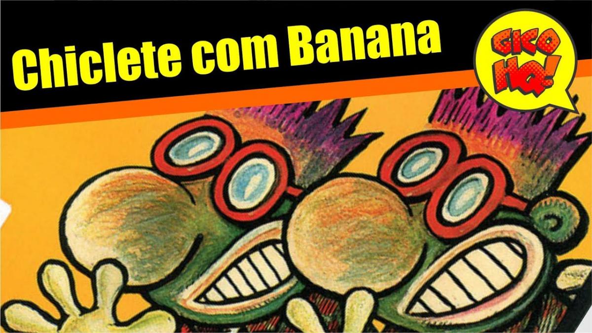 Desenho de história em quadrinhos, representando dois personagens masculinos